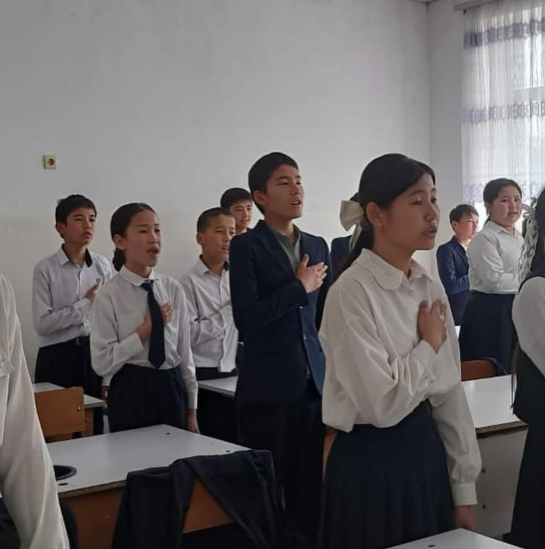 Бүгінгі мектеп - гимназияда “Білімім - Отаныма!” тақырыбында жалпы республикалық бірыңғай тәрбие сағаты өтті.